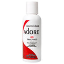 ADORE SEMI PERMANENT HAIR COLOR 4oz TRULY RED #60 (DL/12) #76010416