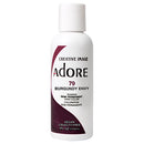 ADORE SEMI PERMANENT HAIR COLOR 4oz BURGUNDY ENVY #79 (DL/12) #76011079
