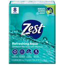 ZEST BATH BAR 4 OZ 8 PACK AQUA (CS/6)