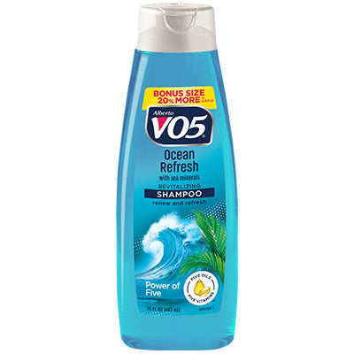 ALBERTO VO5 SHAMPOO 15 OZ OCEAN REFRESH (CS/6)