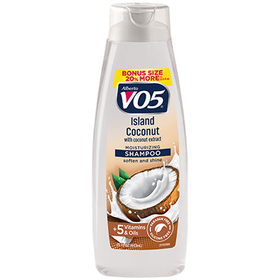 ALBERTO VO5 SHAMPOO 15 OZ ISLAND COCONUT (CS/6)