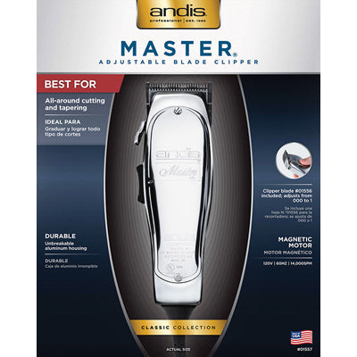 ANDIS IMPROVED MASTER CLIPPER (METAL FINISH)