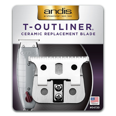 ANDIS T-OUTLINER BLADE CERAMIC FOR GTO GTX GO GI