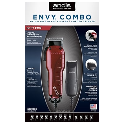 ANDIS ENVY CLIPPER/TRIMMER COMBO