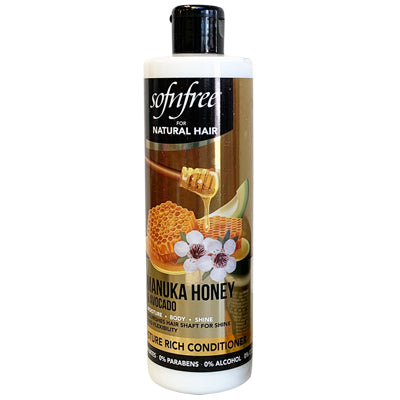 SOFN'FREE FOR NATURAL HAIR MOISTURE CONDITIONER 11.83 OZ *