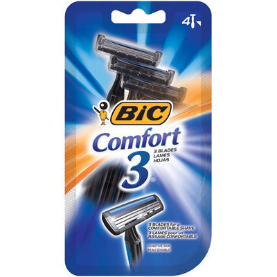 BIC SHAVER COMFORT 3 4'S MEN (DL/6)