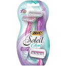 BIC SHAVER SOLEIL GLOW FOR WOMEN 3'S (DL/6)