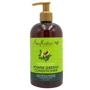 SHEA MOISTURE MORINGA & AVOCADO POWER GREEN CONDITN 13oz(DL/3)