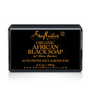 SHEA MOISTURE AFRICANBLACK SOAP FACIAL SOAP 3.5oz (DL/4)