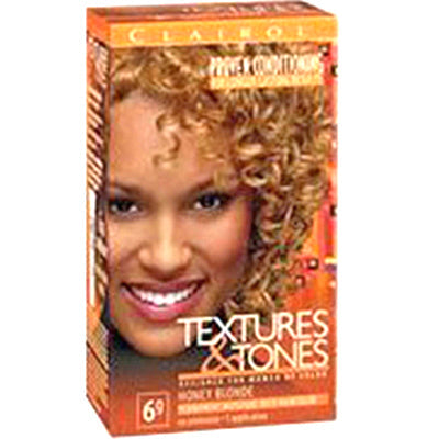 CLAIROL TEXTURES & TONES HAIR COLOR 6G HONEY BLONDE