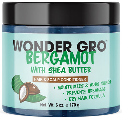 WONDER GRO CONDITIONER 6 OZ BERGAMOT W/ SHEA BUTTER