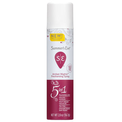SUMMERS EVE FRESHENING SPRAY 2 OZ AMBER NIGHT