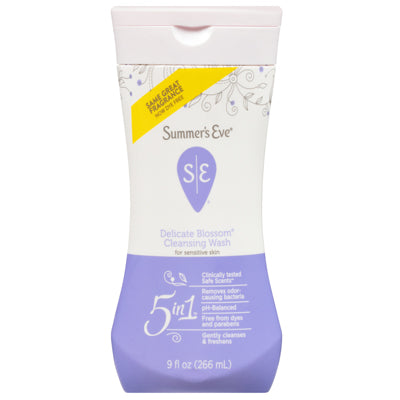 SUMMERS EVE CLEANSING WASH 9 OZ DELICATE BLOSSOM