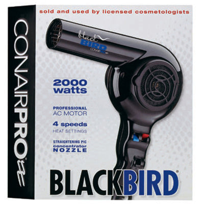 CONAIR HAIR DRYER BLACKBIRD 2000 W
