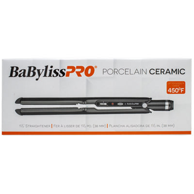 BABYLISSPRO PORCELAIN CERAMIC 1 1/2 IRON