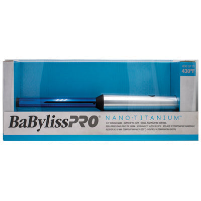 BABYLISSPRO NANO TITANIUM CURLING WAND 3/4"