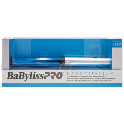 BABYLISSPRO NANO TITANIUM CURLING WAND 1 1/4"