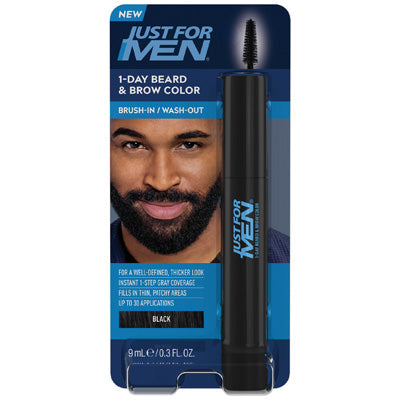 JUST FOR MEN BEARD & BROW COLOR BLACK (DL/3)