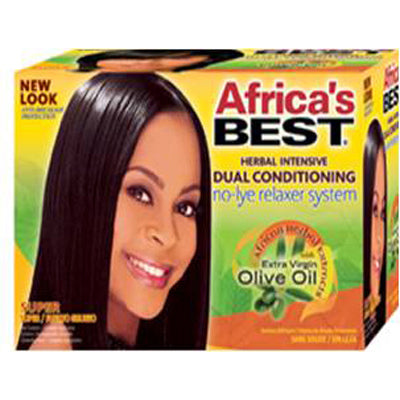AFRICA'S BEST NO LYE RELAXER KIT SUPER