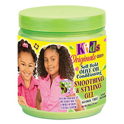 AFRICA'S BEST KIDS OLIVE OIL SMOOTHING & STYLING GEL 15 OZ