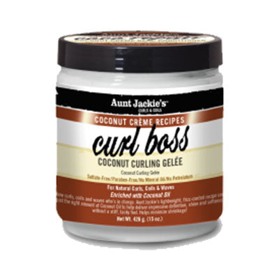 AUNT JACKIE'S COCO CREME CURL BOSS GEL 15 OZ (CS/6)