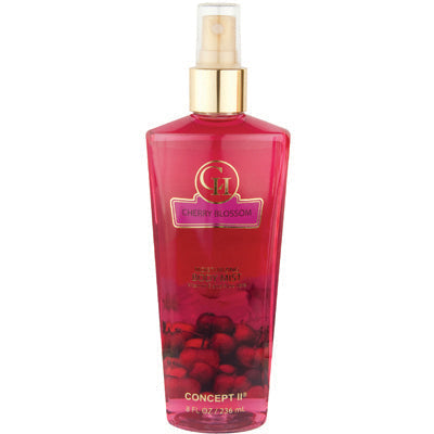 CONCEPT II BODY MIST 8 OZ CHERRY BLOSSOM