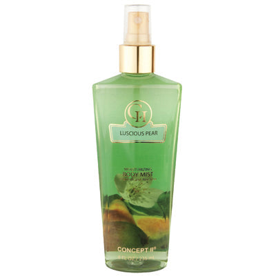 CONCEPT II BODY MIST 8 OZ LUSCIOUS PEAR