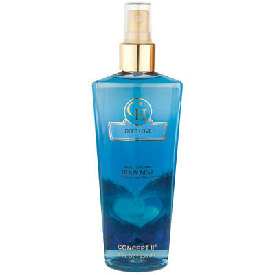 CONCEPT II BODY MIST 8 OZ DEEP LOVE