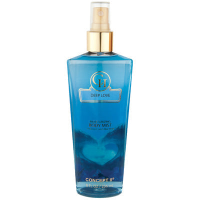 CONCEPT II BODY MIST 8 OZ DEEP LOVE