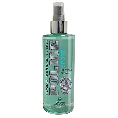 CONCEPT II BODY MIST FOR MEN 8oz POLICE SPORT