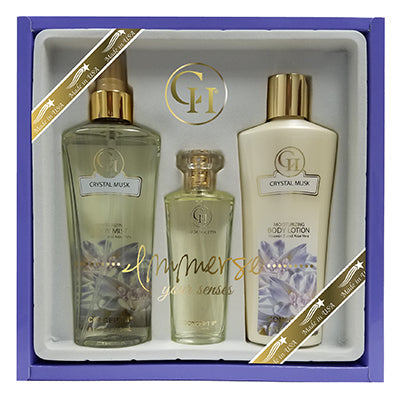 CONCEPT II HEAD TO TOE GIFT SET CRYSTAL MUSK (MIST/LOT/EDT)