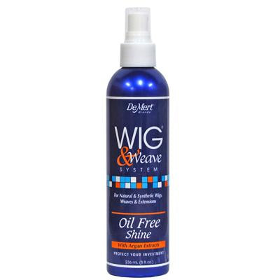 Demert Wig & Weave Oil Free Shine 8 oz Spray With Argan O