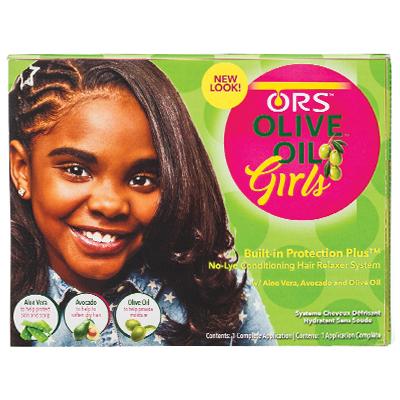 Ors Olive Oil Girls No Lye Relaxer Kit (CS/6)