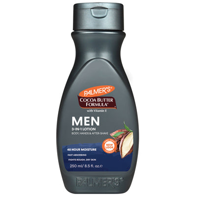 Palmers Cocoa Butter Mens Body & Face Lotion 8.5 oz (CS/6)