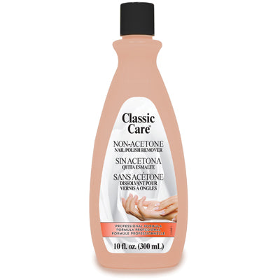 CLASSIC CARE NAIL POLISH       REMOVER 10oz NON-ACETNE(cs/1DZ)