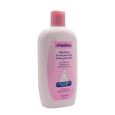 CHEEKIES BABY LOTION 12oz (cs/12)