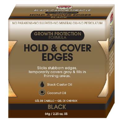 African Pride Black Castor 2.25 oz Edge Gel