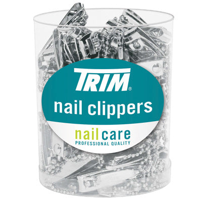 TRIM NAIL CARE NAIL CLIPPERS 72 PC DRUM