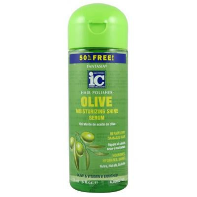 I.C. Hair Polisher 6 oz Olive Oil Moisturizing Serum (CS/6)