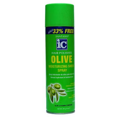 I.C. Hair Polisher Olive Sheen Spray 14 oz