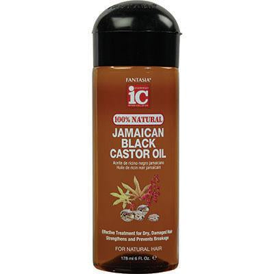 I.C. Hair Polisher 6 oz Black Castor Oil (CS/6)