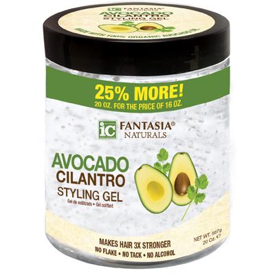 I.C. Naturals Avocado Cilantro Styling Gel 20 oz (CS/6)