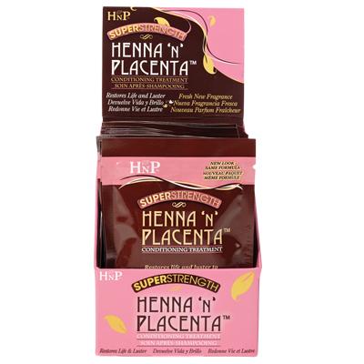 Hnp Henna & Placenta Deep Cond Pack 2 oz Super (DL/12)