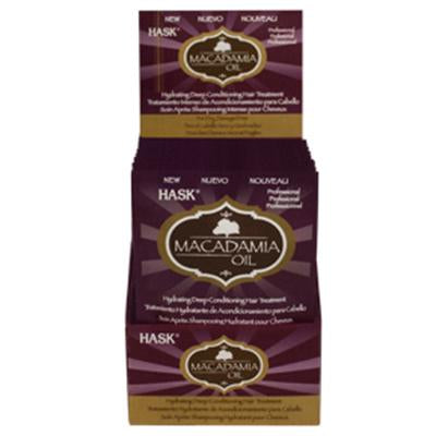 Hask Deep Cond Pack 1.75 oz Macadamia Oil