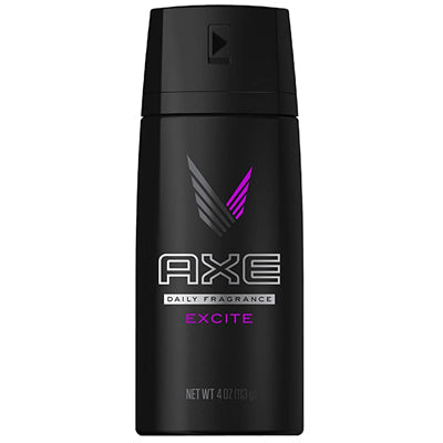 AXE BODY SPRAY 4 OZ EXCITE