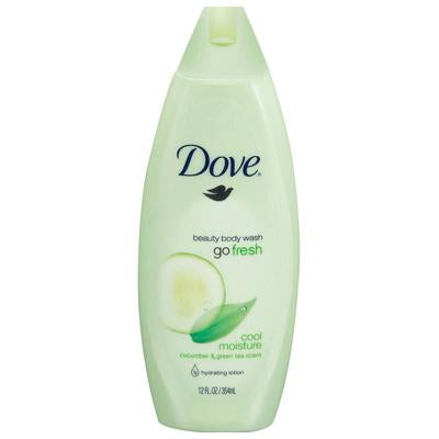 Dove Body Wash 12oz Cool Moisture Go Fresh (CS/6)