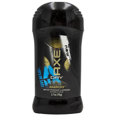 Axe Invisible Solid 2.7 oz Deodorant Anarchy