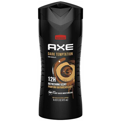 AXE BODY WASH 16oz DARK TEMPTATION (CS/4)