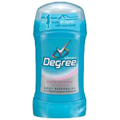 Degree For Women Invisible Solid 1.6 oz Sheer Powder Ap