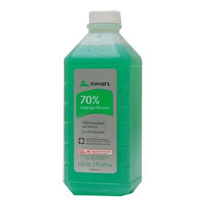 Swan 70% Isopropyl Alcohol 16oz Wintergreen (CS/12)